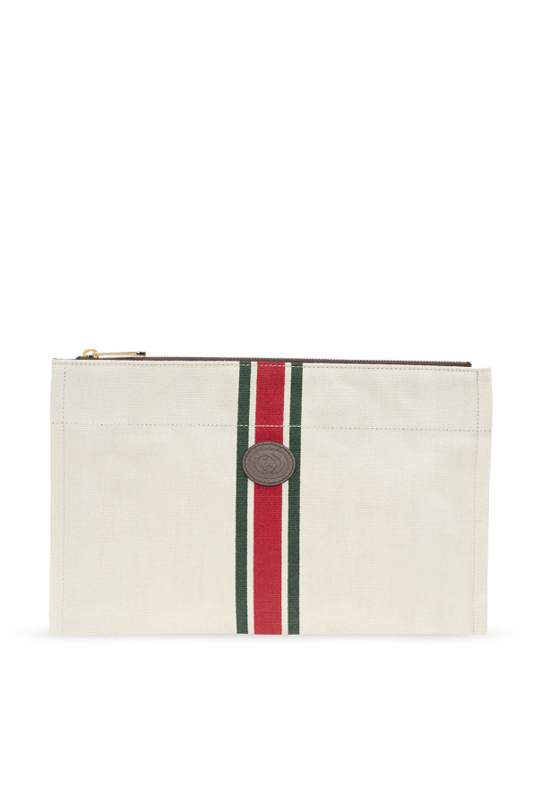 Gucci Pouch with Web stripe